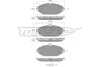 Превью - TX 18-53 TOMEX Brakes Комплект тормозных колодок, дисковый тормоз (фото 2)