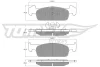 TX 18-62 TOMEX Brakes Комплект тормозных колодок, дисковый тормоз