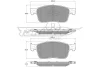 Превью - TX 18-63 TOMEX Brakes Комплект тормозных колодок, дисковый тормоз (фото 2)