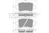 Превью - TX 19-11 TOMEX Brakes Комплект тормозных колодок, дисковый тормоз (фото 2)