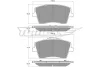 TX 19-16 TOMEX Brakes Комплект тормозных колодок, дисковый тормоз