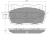 TX 19-23 TOMEX Brakes Комплект тормозных колодок, дисковый тормоз