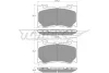 Превью - TX 19-38 TOMEX Brakes Комплект тормозных колодок, дисковый тормоз (фото 2)