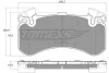 Превью - TX 19-44 TOMEX Brakes Комплект тормозных колодок, дисковый тормоз (фото 2)