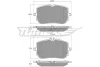 Превью - TX 19-48 TOMEX Brakes Комплект тормозных колодок, дисковый тормоз (фото 2)