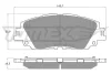 TX 19-64 TOMEX Brakes Комплект тормозных колодок, дисковый тормоз