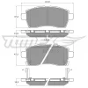 Превью - TX 19-69 TOMEX Brakes Комплект тормозных колодок, дисковый тормоз (фото 2)
