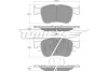 Превью - TX 19-70 TOMEX Brakes Комплект тормозных колодок, дисковый тормоз (фото 2)