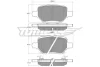 Превью - TX 19-80 TOMEX Brakes Комплект тормозных колодок, дисковый тормоз (фото 2)