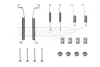 TX 40-67 TOMEX Brakes Комплектующие, тормозная колодка