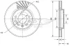 TX 70-11 TOMEX Brakes Тормозной диск