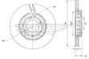 TX 71-09 TOMEX Brakes Тормозной диск