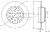 TX 71-37 TOMEX Brakes Тормозной диск