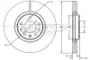 TX 72-03 TOMEX Brakes Тормозной диск