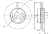 TX 72-61 TOMEX Brakes Тормозной диск