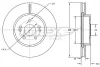 TX 72-67 TOMEX Brakes Тормозной диск