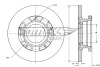 TX 73-93 TOMEX Brakes Тормозной диск