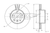 TX 73-95 TOMEX Brakes Тормозной диск