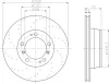 8DD 355 121-811 BEHR/HELLA/PAGID Тормозной диск