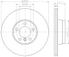 8DD 355 121-841 BEHR/HELLA/PAGID Тормозной диск