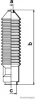 Превью - J4111001 HERTH+BUSS Пыльник рулевой рейки (тяги) (фото 2)