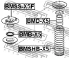 Превью - BMB-X5 FEBEST Подшипник качения, опора стойки амортизатора (фото 2)