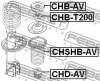 Превью - CHB-T200 FEBEST Подшипник качения, опора стойки амортизатора (фото 2)
