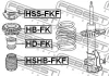 Превью - HB-FK FEBEST Подшипник качения, опора стойки амортизатора (фото 2)