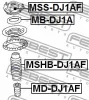 Превью - MB-DJ1A FEBEST Подшипник качения, опора стойки амортизатора (фото 2)