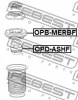 OPB-MERBF FEBEST Подшипник качения, опора стойки амортизатора