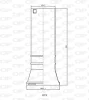 DCK5113.02 OPEN PARTS Пылезащитный комплект, амортизатор