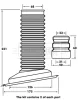 BPK7103 BORG & BECK Пылезащитный комплект, амортизатор