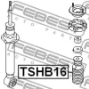 Превью - TSHB16 FEBEST Пылезащитный комплект, амортизатор (фото 2)