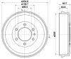 8DT 355 302-591 BEHR/HELLA/PAGID Тормозной барабан