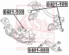 0401-108 ASVA Подвеска, рычаг независимой подвески колеса