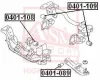 0401-109 ASVA Подвеска, рычаг независимой подвески колеса