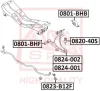 0801-BHB ASVA Подвеска, рычаг независимой подвески колеса