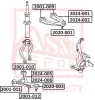 2001-011 ASVA Подвеска, рычаг независимой подвески колеса