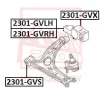 2301-GVS ASVA Подвеска, рычаг независимой подвески колеса