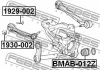 Превью - BMAB-012Z FEBEST Подвеска, рычаг независимой подвески колеса (фото 2)