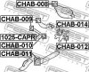 Превью - CHAB-012 FEBEST Подвеска, рычаг независимой подвески колеса (фото 2)