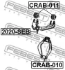 Превью - CRAB-011 FEBEST Подвеска, рычаг независимой подвески колеса (фото 2)