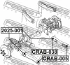 Превью - CRAB-038 FEBEST Подвеска, рычаг независимой подвески колеса (фото 2)