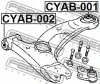 Превью - CYAB-001 FEBEST Подвеска, рычаг независимой подвески колеса (фото 2)