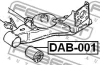 DAB-001 FEBEST Подвеска, рычаг независимой подвески колеса