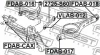 Превью - FDAB-CAX FEBEST Подвеска, рычаг независимой подвески колеса (фото 2)