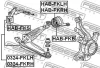 Превью - HAB-FKS FEBEST Подвеска, рычаг независимой подвески колеса (фото 2)