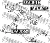 Превью - ISAB-005 FEBEST Подвеска, рычаг независимой подвески колеса (фото 2)