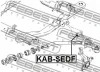 Превью - KAB-SEDF FEBEST Подвеска, рычаг независимой подвески колеса (фото 2)