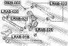 Превью - LRAB-026 FEBEST Подвеска, рычаг независимой подвески колеса (фото 2)